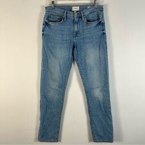 ❤️ Frame Denim Light Blue Slim Jeans 34